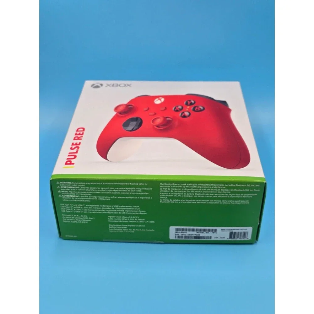 Xbox Wireless Controller in the Pulse Red